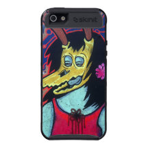 Monster Lady iPhone Case - Street Art iPhone 5 Case