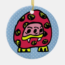Monster Ladybug ornaments