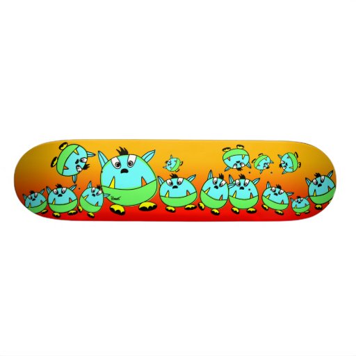 Monster Madness Skateboard