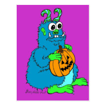 Monster Mash Invitation Postcards