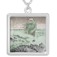 Monster Nokken Walking Out of the Water Necklaces