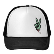 Monster Peace Sign Mesh Hats