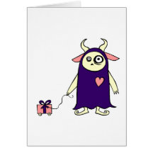 Monster Present Cards