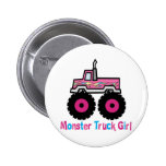 Monster Truck Pinback Button