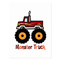 Monster Truck Post Cards