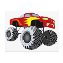 Monster Truck Postcard