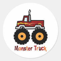 Monster Truck Sticker