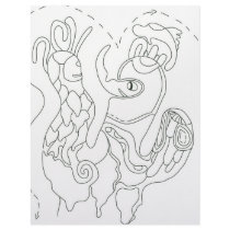 Monsters Print1 Custom Letterhead
