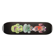 Monsters Skateboard Brett