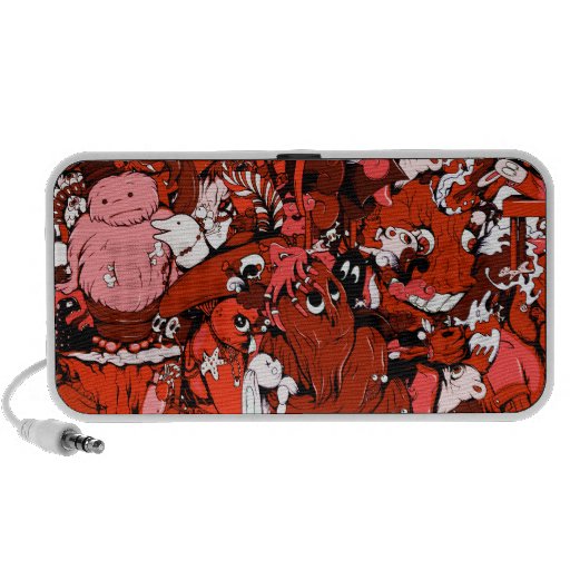 Monsters: Vector Art  Doodle Speaker