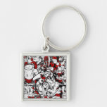 Monsters & Zombies Cartoon Characters Keychains