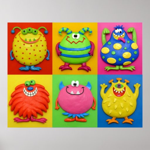Monstres Poster