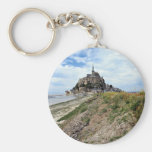 Mont-Saint-Michel, Normandy, France Keychain