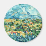 Mont Sainte-Victoire By Paul Cézanne (Best Quality Magnets