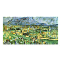 Mont Sainte-Victoire By Paul Cézanne (Best Quality Customized Photo Card