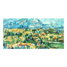 Mont Sainte-Victoire By Paul Cézanne (Best Quality Photo Card Template