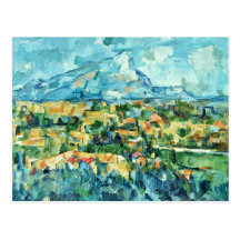 Mont Sainte-Victoire By Paul Cézanne (Best Quality Postcards