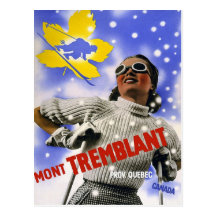 Mont Tremblant Quebec Canada Postcard