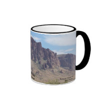 Montagne Apache de superstition de Tortilla_Flats… Tasse À Café