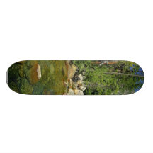 Montagnes de courants de rivières d'automnes d'hur skateboards personnalisés