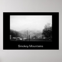 Montagnes de Smokey Posters