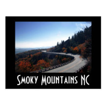 montagnes fumeuses cartes postales