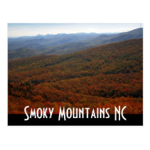 montagnes fumeuses cartes postales