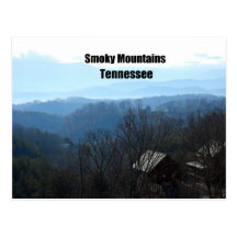 Montagnes fumeuses, Tennessee Carte Postale