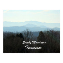 Montagnes fumeuses, Tennessee Carte Postale