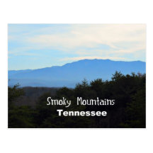 Montagnes fumeuses, Tennessee Cartes Postales
