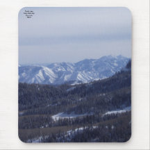 Montagnes Mousepad de l'Utah Tapis De Souris