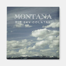 Montana Big Sky Country Magnet