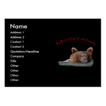 Montana Business Card Templates