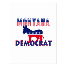 Montana Democrat Postcards