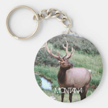 MONTANA ELK Keychain