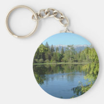 Montana Mountains Key Chains