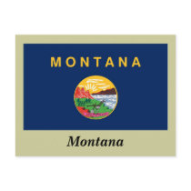 Montana State Flag Post Cards