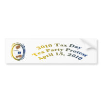 Montana Tax Day Tea Party Protest Bumper Stickers