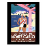 Monte Carlo Beach Post Card