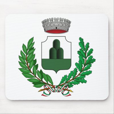 Monte Compatri Stemma, Italy Mousepads by bestflag