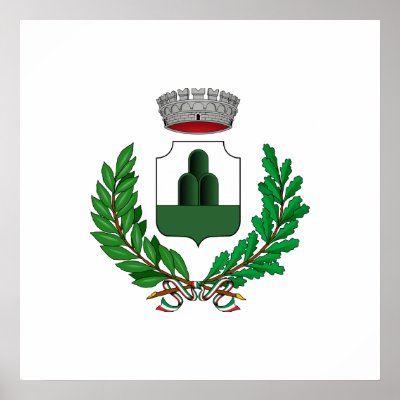 Monte Compatri Stemma, Italy Posters by bestflag