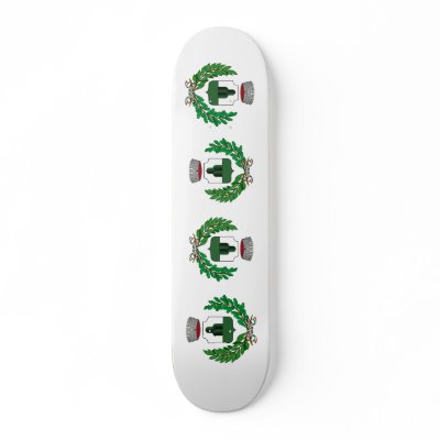 Monte Compatri Stemma, Italy Skate Board by bestflag