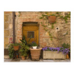 Montefollonico, Val d'Orcia, Siena province, 2 Postcards