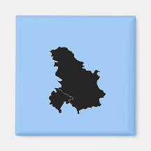 MONTENEGRO REFRIGERATOR MAGNET