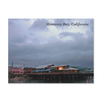 Monterey Bay, California Postcard