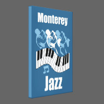 Monterey jazz canvas prints