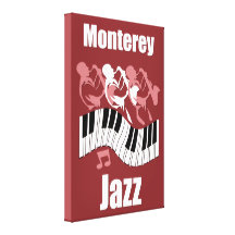 Monterey jazz gallery wrapped canvas
