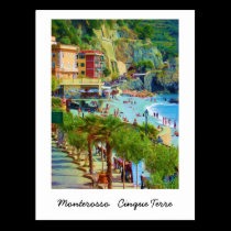 Monterosso, Cinque Terre, Italy postcards