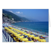 monterosso yellow greeting cards