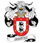 Montes Family Crest t-shirts